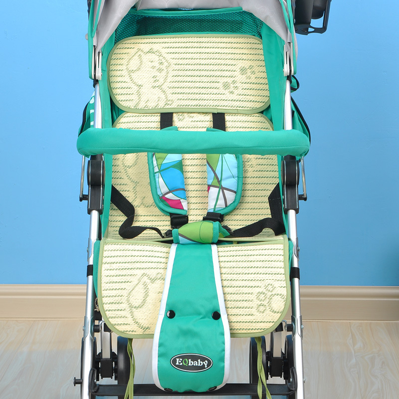 Мат за количка за бебета – бамбуково влакно, универсална съвместимост, за чадър количка