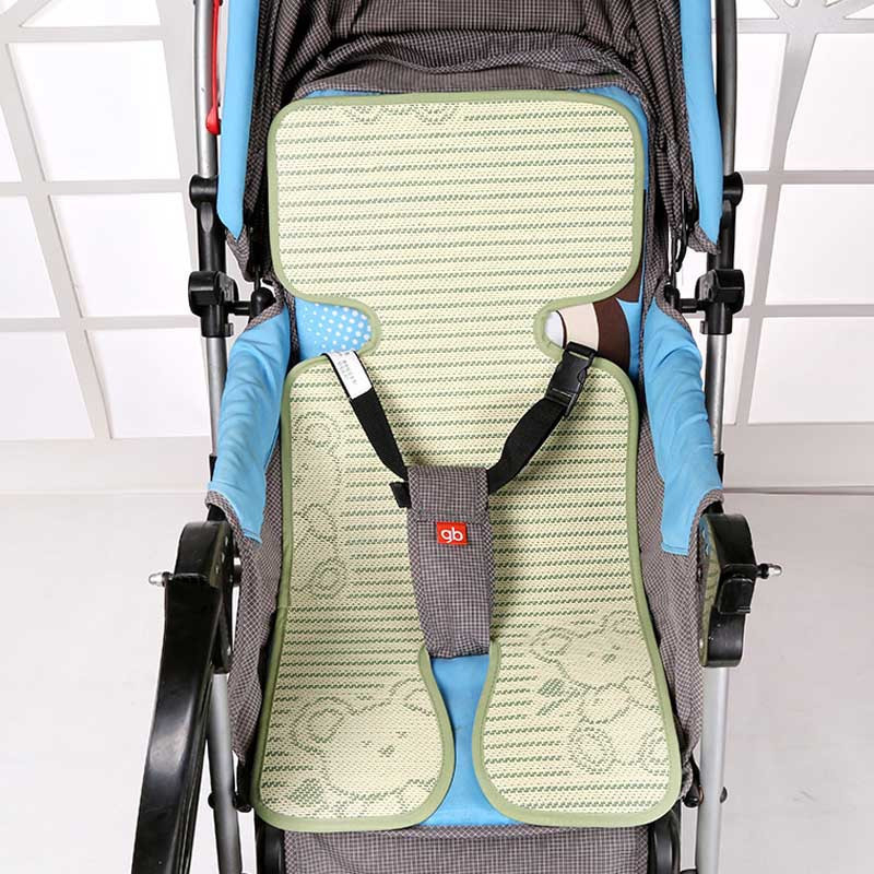 Мат за количка за бебета – бамбуково влакно, универсална съвместимост, за чадър количка