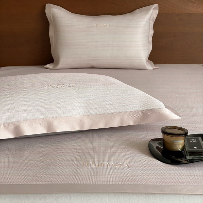 Комплект матове от вискозно Ice Silk, сгъваем и с бродерия, 5D дишаща мат