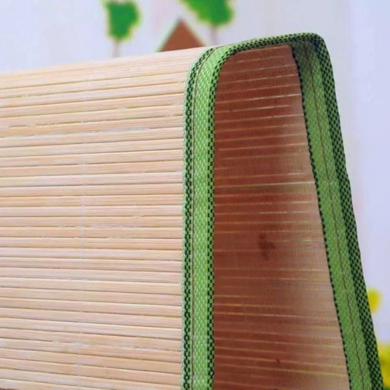 Лятна бамбукова постелка за домашна употреба; материал: бамбук + регенерирани целулозни влакна; предназначена за бебета и деца; без персонализация.