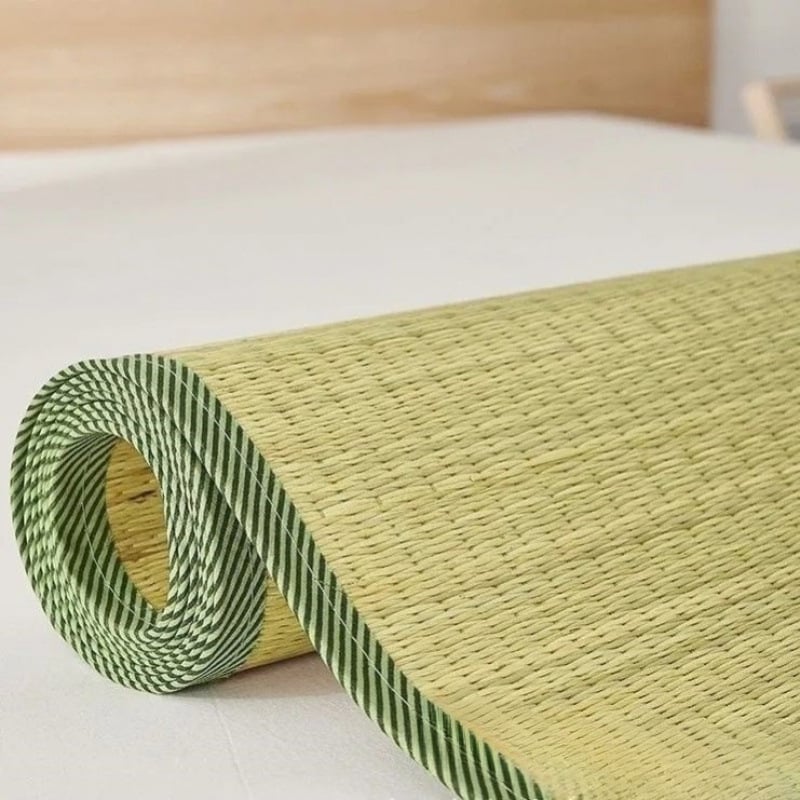 Мат кит сгъваем, китайски стил; материал: вискозно влакно (ice silk); печатна тъкан