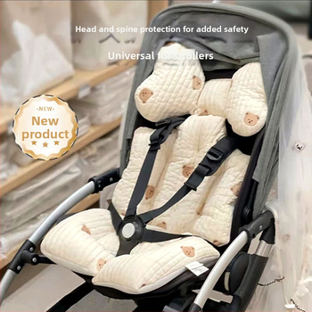 Подложка за детска количка – дебелена, памук-полиестер, за всички сезони