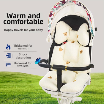 Подложка за детска количка – дебелена, памук-полиестер, за всички сезони
