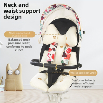 Подложка за детска количка – дебелена, памук-полиестер, за всички сезони