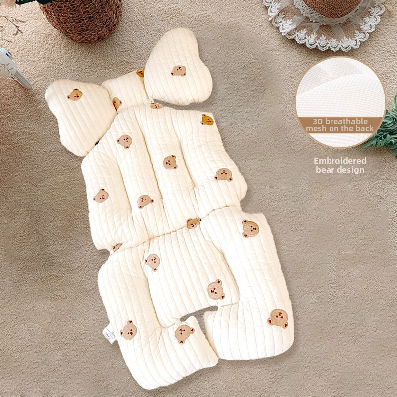 Подложка за детска количка – дебелена, памук-полиестер, за всички сезони