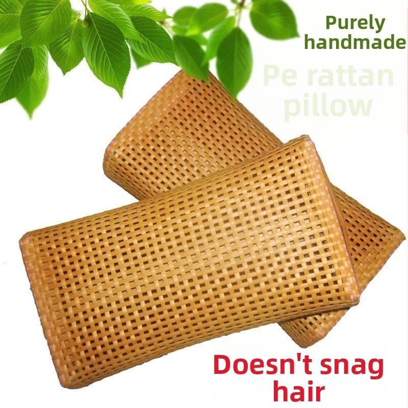 Bambus jastuk s pamukom tkaninom i vlaknastom punom, za jednu osobu