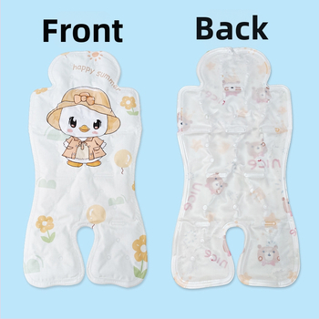 Седалка за детска количка – охладителна подложка с ледени зърна, памук, Zhi'erle, универсална за T6 количка