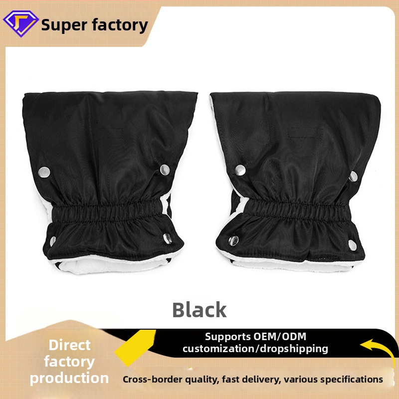 Zimske rukavice za ručku kolica, s plišanim podstavkom, materijali: najlon i flanel, HDWISS