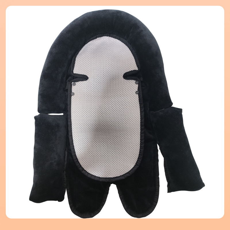 Комплект: възглавничка за глава и подплата за детска количка, полиестер, за деца 0–1 г., персонализируем