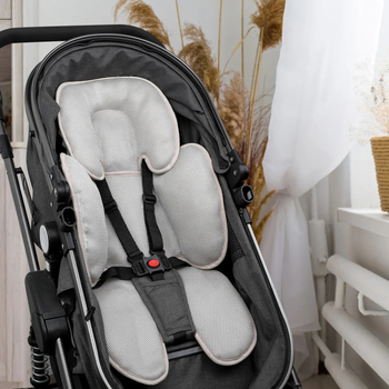 Yidou Бебешка вътрешна възглавничка за седалка за безопасност от флис – 0–1 години, Бебета и деца, Бамбукова подложка