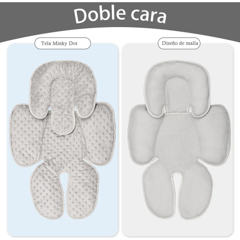 Yidou Бебешка вътрешна възглавничка за седалка за безопасност от флис – 0–1 години, Бебета и деца, Бамбукова подложка