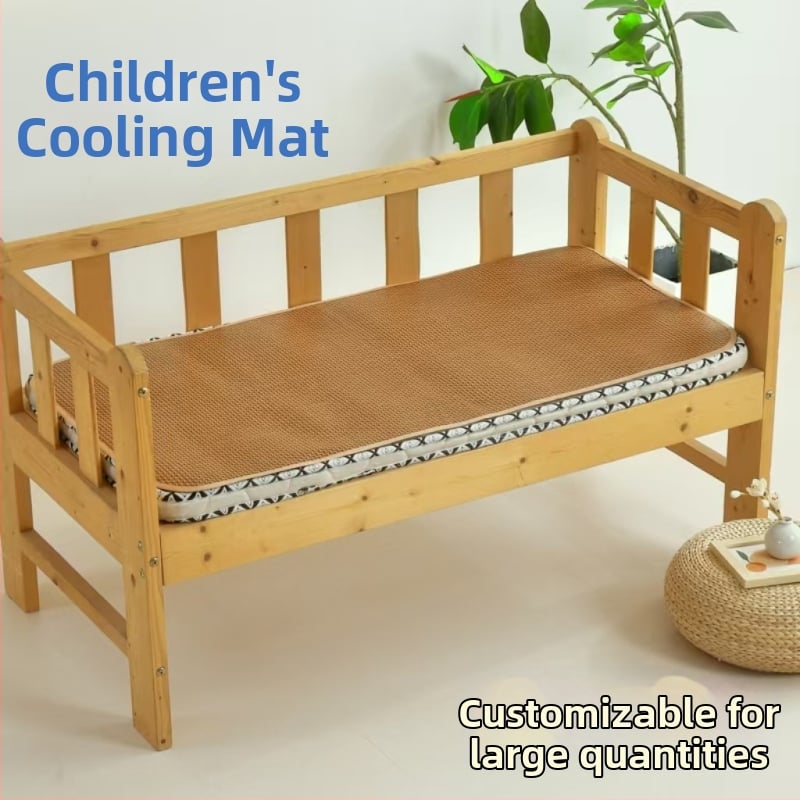 Бебешка постелка за деца, материал: лоза, подходяща за деца на възраст 2-3 години, персонализируема