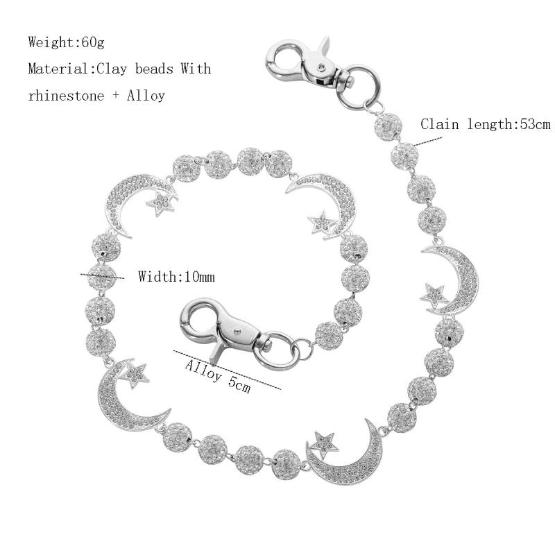 Поясна верижка от метал, ширина 10 мм, за жени, луксозен стил, бренд View of Tang Dynasty, есен 2025