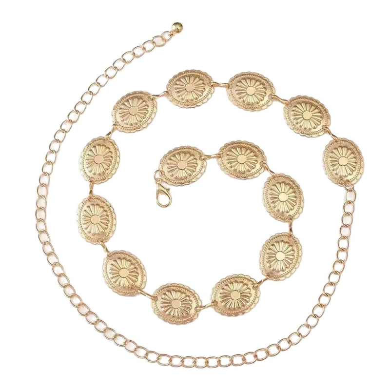 Талийна верига от метал, универсален стил, за жени, възрастни, възможност за персонализация