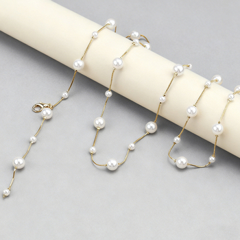 Талийна верижка от метал – универсален стил, с една лента, дължина 100 cm, персонализируема