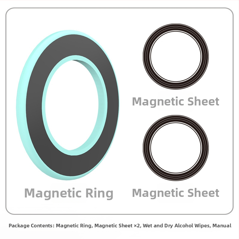 Suport magnetic pentru tabletă/telefon – montaj pe perete, aderență magnetică, HST-magnetic, model Magnetic Ring