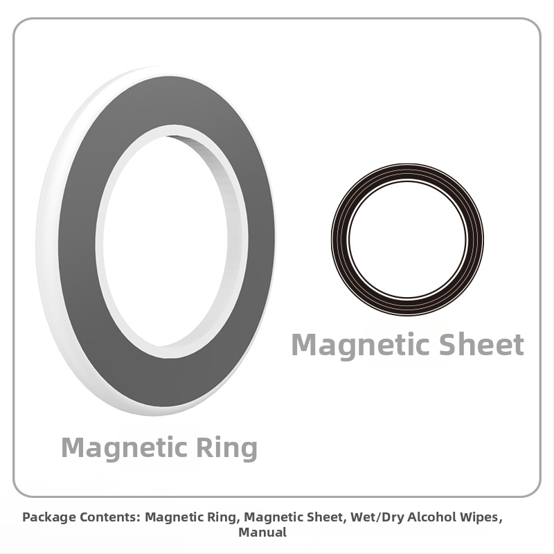 Suport magnetic pentru tabletă/telefon – montaj pe perete, aderență magnetică, HST-magnetic, model Magnetic Ring