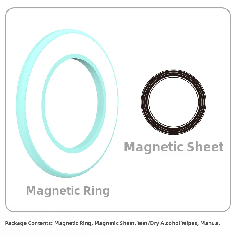 Suport magnetic pentru tabletă/telefon – montaj pe perete, aderență magnetică, HST-magnetic, model Magnetic Ring