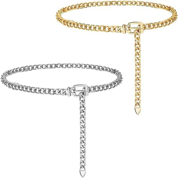 Верiga za talia ot metal, s mnogo plovici, персонализиране, дължина 105 см, ширина 3 см