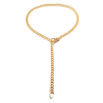 Верiga za talia ot metal, s mnogo plovici, персонализиране, дължина 105 см, ширина 3 см