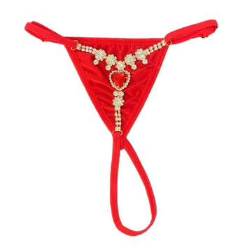 Кристална танга-верига за бельо за жени – телесна верига с кристали (Пролет 2025)