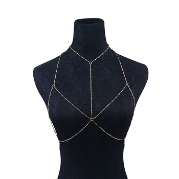 Колие от сплав, електроплакиране, женски стил, марка Glume