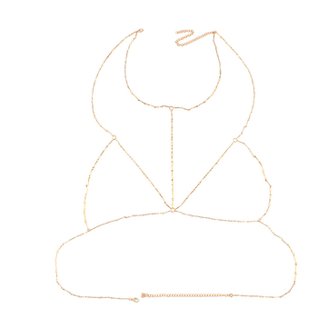 Колие от сплав, електроплакиране, женски стил, марка Glume