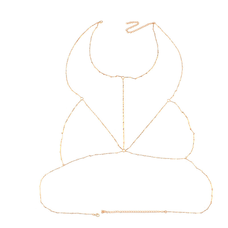 Колие от сплав, електроплакиране, женски стил, марка Glume