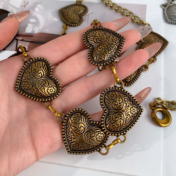 Верига за талия в етнически стил, метална, за жени и младежи