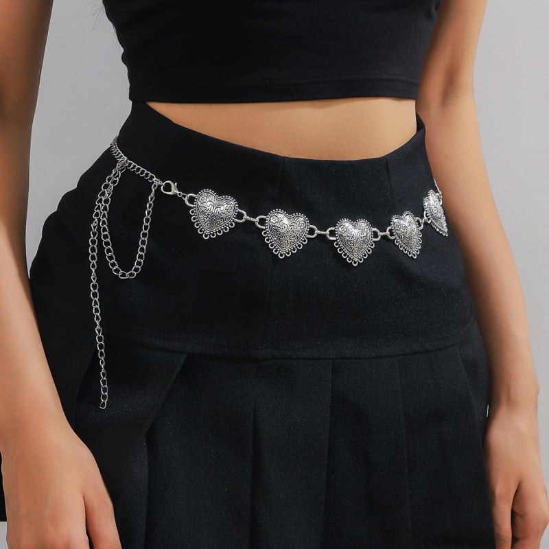 Верига за талия в етнически стил, метална, за жени и младежи