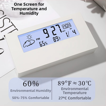 Настолен будилник за ученици с аналогов дисплей, кръгъл дизайн, батерийно захранване, механично движение