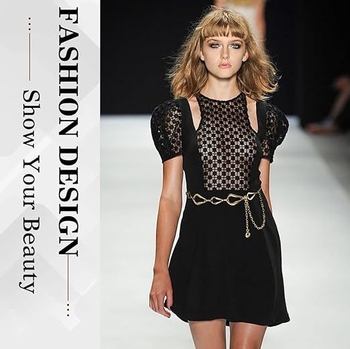 Метална талийна верига за жени, универсален стил, за млади, с една лента