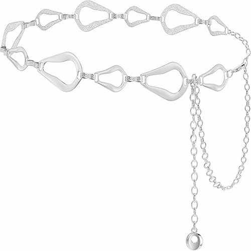 Метална талийна верига за жени, универсален стил, за млади, с една лента