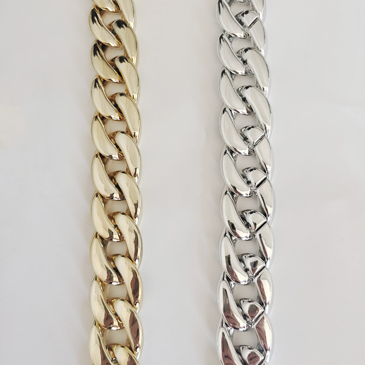 Талия синджир за дами, метал, еднокръгла халка, дължина 80–100 см