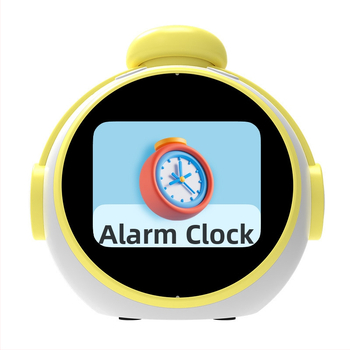 Смарт будилник с AI глас, обучение за самодисциплина и добри навици, режим на умни сцени, LCD цифров дисплей, външно захранване