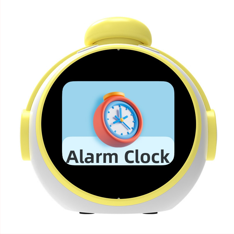 Смарт будилник с AI глас, обучение за самодисциплина и добри навици, режим на умни сцени, LCD цифров дисплей, външно захранване