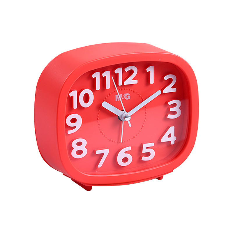 Будилник за нощен шкаф – LED дисплей, кварцов механизъм, захранване от батерии, едностранен дисплей, In Time