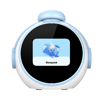 AI интелигентен будилник за ученици с гласово управление и управление на времето, LCD числов дисплей, презареждаем захранване, електронно движение