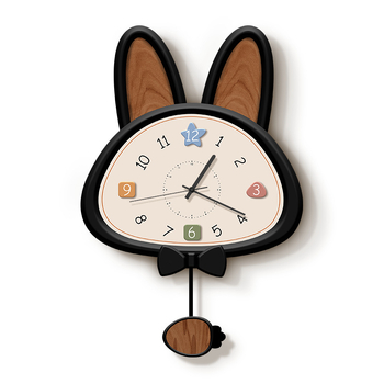 Стeнен часовник във френски стил, безшумен, презареждаем, циферблат от закалено стъкло