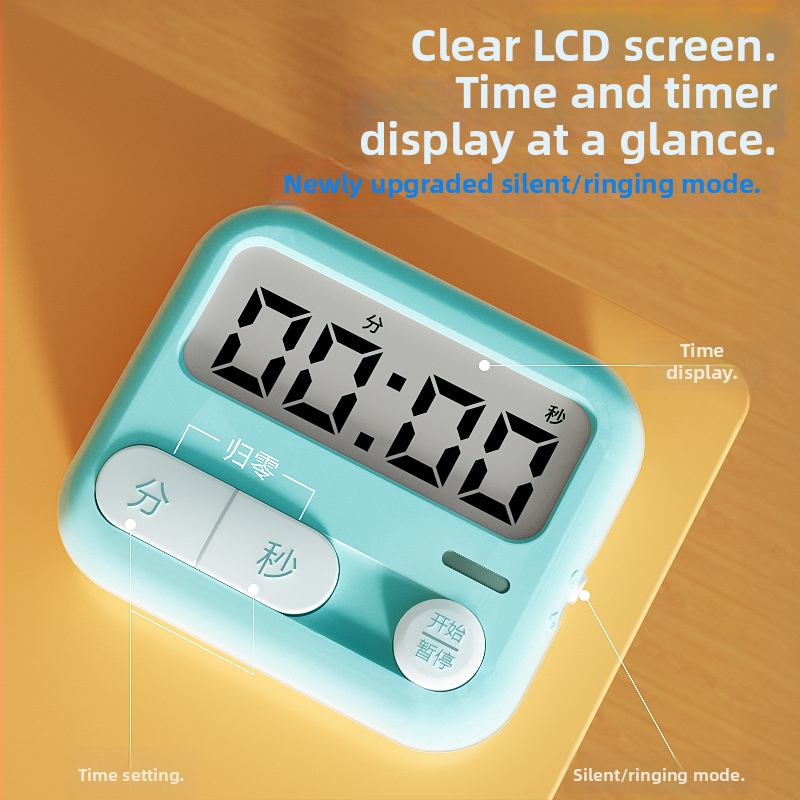 Elektronický kuchynský časovač s LED displejom, alarm, napájanie batériou, model ARC925L8