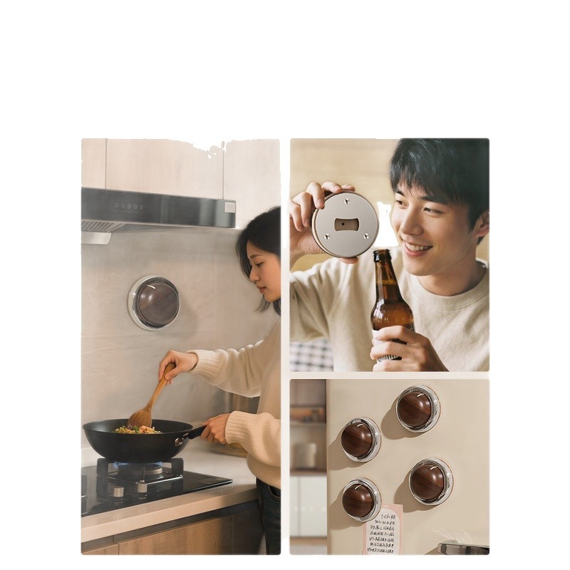 Механичен магнитен кухненски таймер с проектор и LED дисплей – корпус от пластмаса, визуален помощник за самодисциплина за деца