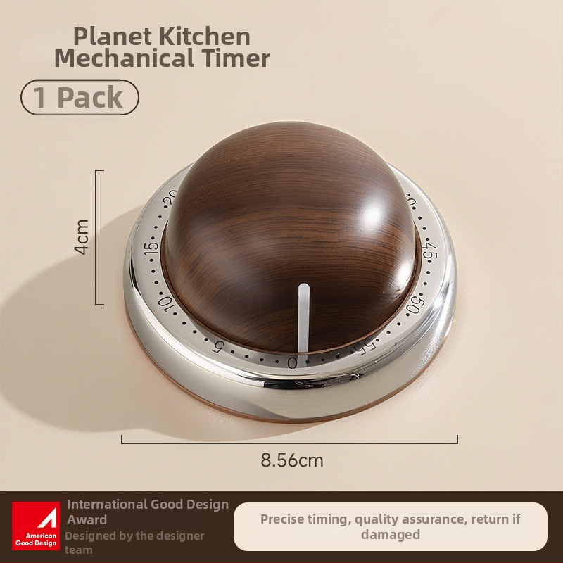 Механичен магнитен кухненски таймер с проектор и LED дисплей – корпус от пластмаса, визуален помощник за самодисциплина за деца