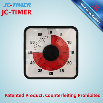 Механичен кухненски таймер с напомняне за обратно броене и стенен часовник-тикер, ABS корпус, LED/аналогов дисплей