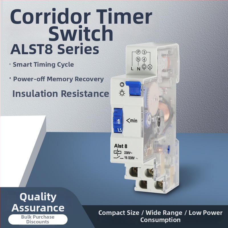 Механичен таймер ALST8 TM-ST1 TM-ST7, седемминутен таймер-превключвател