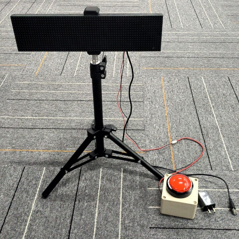 Prenosný časovač odpočítavania s tlačidlovým ovládaním a LED veľkým displejom; mechanický pohon; ABS puzdro; kruhový dizajn