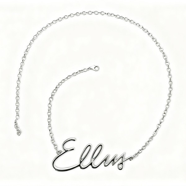 Женска талия верига - двойна метална верига с дизайн на букви, дължина под 60 см