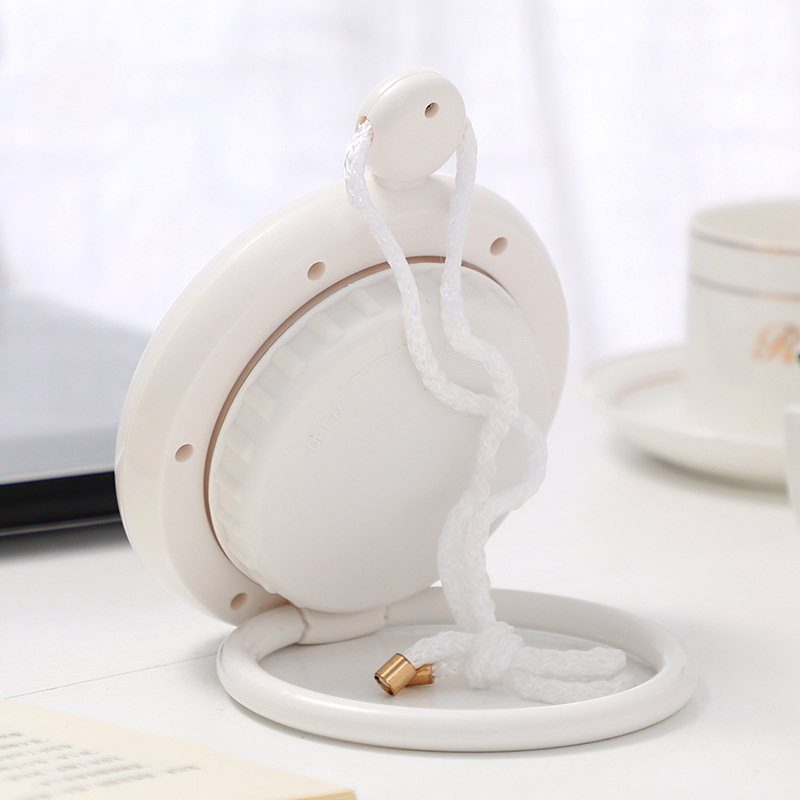 Nástenné hodiny - IP3 vodotesné, kruhový ABS kryt, pohyb s plynulým chodom sekundovej ručičky, batériové napájanie, PVC ciferník