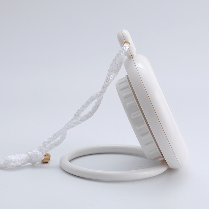 Nástenné hodiny - IP3 vodotesné, kruhový ABS kryt, pohyb s plynulým chodom sekundovej ručičky, batériové napájanie, PVC ciferník