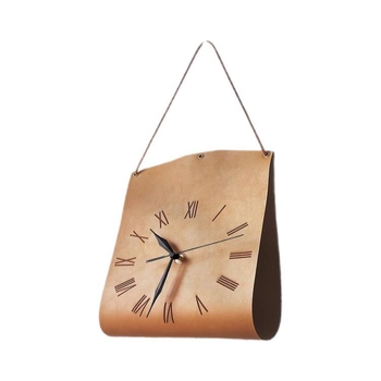 стeнен часовник, овален дизайн, нордически стил, едностранен, механично движение, захранван с батерия