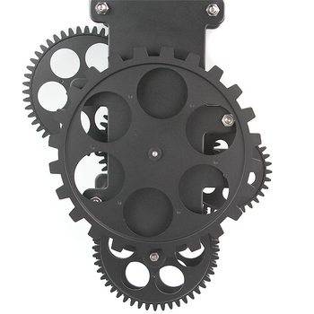 Европейски ретро стенен часовник с зъбни колела – кварцов механизъм, батерийно захранване, кръгъл, подходящ за всекидневна, кабинет и офис